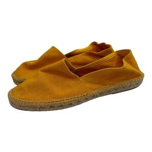 Lisa b. Yellow Canvas Espadrille Flats 10